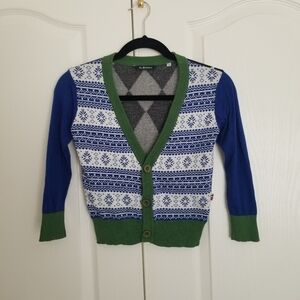 La Miniatura Cardigan with button front